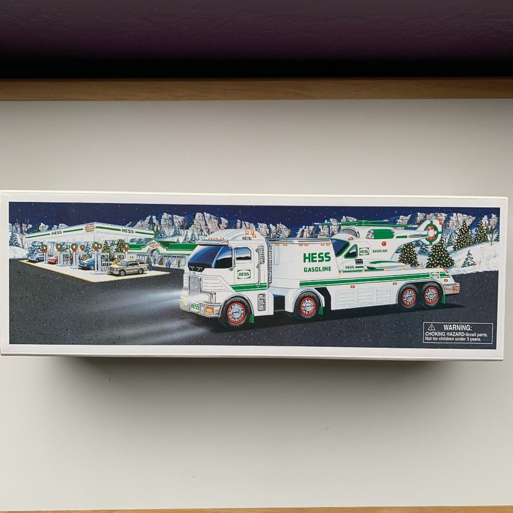 2006 Hess Toy Truck and Helicopter